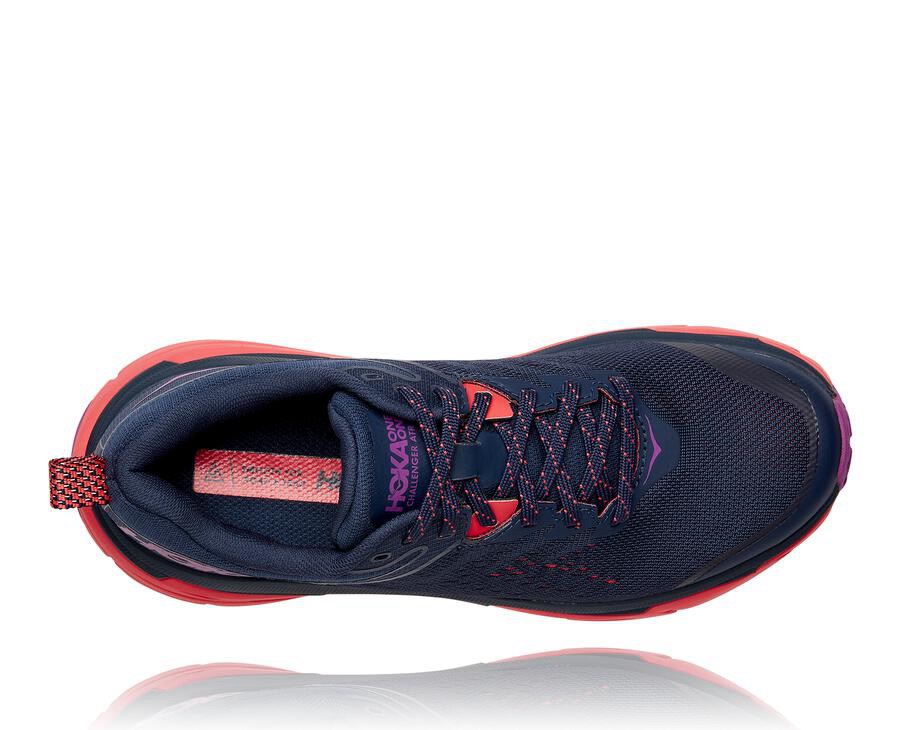 Hoka Australia One One Challenger ATR 6 - Womens Trail Shoes Navy - BSZAJ-2350